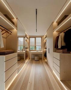 BALOM Armadi Guardaroba in Legno per Coppia Mobili per Camera da Letto Cabina Armadio con Specchio a Prezzo di Fabbrica all'Ingrosso - Product Image 4