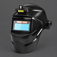 Casque de soudage à obscurcissement automatique avec lumière LED, grande zone de vision, pour soudage MIG TIG MMA