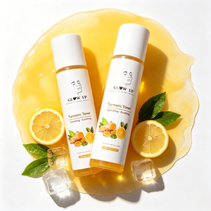 Tonique Visage au Curcuma et Vitamine C Marque Blanche Correcteur d'Hyperpigmentation et de Taches Brunes Fabricant Grossiste - Product Image 2