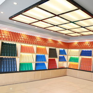 Vật Liệu Xây Dựng Telha Pvc Biệt Thự Mái Ngói Tejas Para Techos Precios Lowes Hot Bán Cao Chất Lượng Mái Nhà Ngoài Trời Kim Loại - Product Image 5