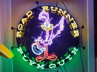 Enseigne lumineuse en verre néon personnalisable, à intensité variable, multicolore, étanche IP65, pour les magasins, les bars, les soirées de jeux, les entreprises de construction
