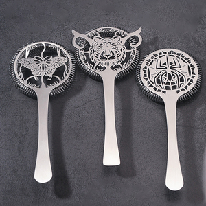 Colador de cóctel de acero inoxidable 18/8 con diseño de <span class=keywords><strong>mariposa</strong></span>, Hawthorne colador, accesorios de barra, colador de filtro de hielo para bebidas de camarero - Product Image 2