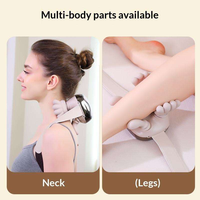 Masseur de cou sans fil YX-N003 pour soulager la douleur, masseur de cou et d'épaules Shiatsu pour tissus profonds avec chaleur