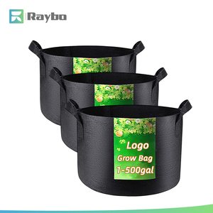 Sacs <span class=keywords><strong>de</strong></span> culture en fibres végétales écologiques RAYBO, personnalisables, 10 gallons, pots <span class=keywords><strong>de</strong></span> jardin à aération pour l'agriculture - Product Image 3