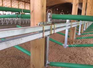 Nouveaux boxes flexibles pour vaches laitières en tuyaux PE, avec poteaux en acier galvanisé, pour un confort accru et une production laitière améliorée - Product Image 3