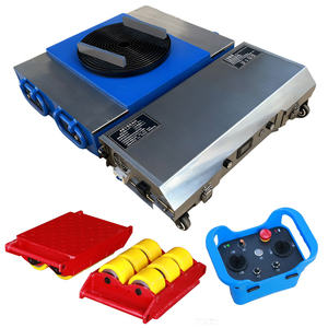 화물 운반용 전동 트롤리 팔레트 트럭 원격 조종 이동식 롤러 스케이트 (공장/창고용) - Product Image 1