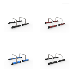 0121-PLAO Fitnessgeräte-Ersatzteile Gymnastikgerät mit Bauchliegend-Parallettes Doppelstütze - Product Image 3
