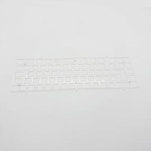 Estructura de Soporte para Teclado Transparente de PC, Mecanizada por CNC, Componente de Teclado de Plástico - Product Image 2