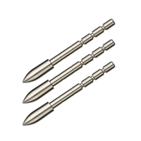 Composants de flèche en acier inoxydable 70gr 80gr 90gr 100gr 120gr pointes de flèche 0.165 pouces Point de champ de flèche