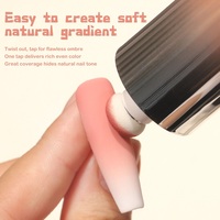 Vernis Gel Menghe Qualité Salon Sans HEMA en Stock – 24 Couleurs Gel Ombré Éponge UV Facile à Appliquer pour Débutants et Manucure à Domicile