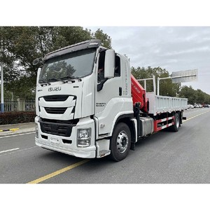 รถบรรทุก ISUZU GIGA ติดเครนแบบ Knuckle Boom ขับเคลื่อน 4x2 บรรทุกสินค้า ติดตั้งเครนแขนพับได้ 8 ตัน - Product Image 6