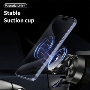 360° Adjustable Magnetic Car Phone Holder Pocket Size Foldable Car Cell Phone Holders Magnetic Suction Cup Phone Mount <b>Rack</b> - Product Image 6