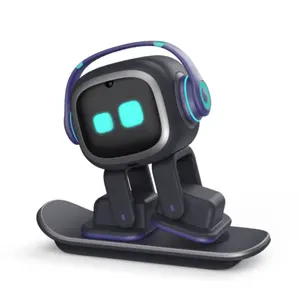 EMO robot Emotional intelligent companion of pet robot interactive voice AI desktop toys kids accompany