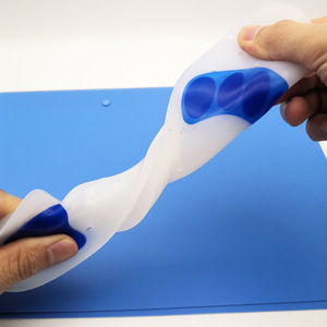 Plantillas Ortopédicas de 2 Piezas, Almohadillas de Gel Suave, Silicona, para Pies Planos, Deportes, Absorción de Impactos, Masaje, Soporte para Pies, Unisex - Product Image 4