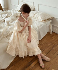 Robe de princesse <span class=keywords><strong>Lolita</strong></span> JK style palais en coton brodé et imprimé à manches bouffantes pour filles, collection été 2026, pour enfants de 3 à 8 ans - Product Image 6