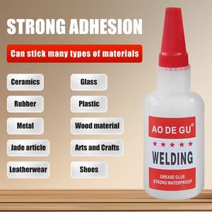 AODEGU Super Adhésif Céramique Plastique et Emballage Directement Utilisé Super Adhésif Cyanoacrylate Ethyl Ester Fabricant 50g - Product Image 3