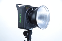 Lampe vidéo AFEFT 250W bicolore CRI96+ avec télécommande sans fil, compatible RoHS CE, alimentation CA, monture Bowens en PVC, 3000-10000K, pour diffusion en direct