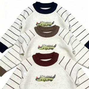 Ventes directes du fabricant <span class=keywords><strong>Pull</strong></span> rayé pour enfants <span class=keywords><strong>Pull</strong></span> pour garçons - Product Image 1