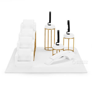 Microfiber Holder High-End Watch <b>Display</b> Movable Watch Showcase <b>Display</b> Rack - Product Image 6