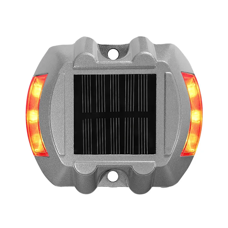 Horseshoe Shaped Solar Dock Lights Aluminum