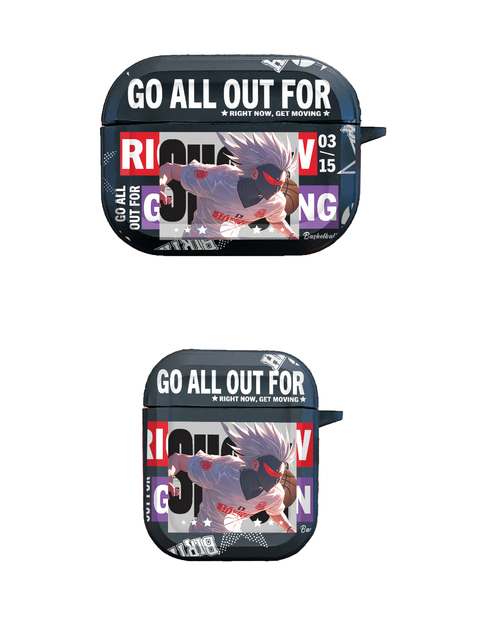 Japanese Anime Style TPU Case Motivational Quote Street Collage Design Shockproof Anti-Slip for 4/3/Pro/2 Series