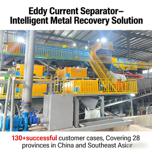 מכונת מיחזור נחושת ואלומיניום ניידת עם הפרדת זרם-ענף, כולל שירות התקנה באתר - Product Image 2