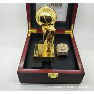 Ensemble bague et trophée de champion des Cleveland Cavaliers, 12 cm, en alliage de zinc, article pour fans de basketball, gravure durable - Product Image 5