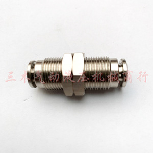 Raccord rapide en acier inoxydable PM 4 6 8 10 12 14 16 Connecteur pneumatique fileté - Product Image 1