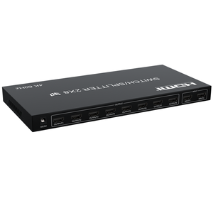 4K 60Hz HDMI chuyển Splitter 2x8 HDMI Splitter Switcher 2 trong 8 ra HDMI Ma Trận - Product Image 1