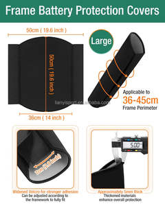 Sac de batterie en néoprène étanche avec logo personnalisé SMETA d'usine <span class=keywords><strong>housse</strong></span> de protection de batterie de vélo électrique pour étui de batterie de <span class=keywords><strong>transport</strong></span> - Product Image 3
