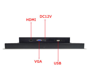 New Bảng điều chỉnh núi 15 inch cảm ứng điện dung màn hình Màn hình với USB và DVI giao diện cho Raspberry Pi Android winos Linux - Product Image 5