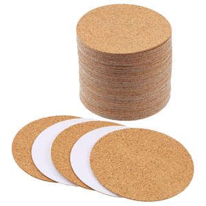 Dalles <span class=keywords><strong>de</strong></span> <span class=keywords><strong>liège</strong></span> autocollantes rondes sur mesure, épaisseurs 1 mm et 2 mm, avec adhésif puissant - Product Image 2
