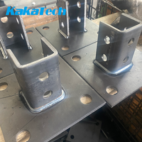 Plaque de base de poteau en acier inoxydable Unistrut c Channel Fitting