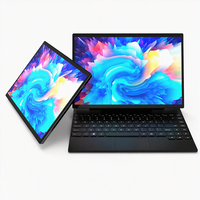 Win 11 2240*1440 pabrik 60Hz RAM 32GB SSD 1TB sudut lebar Tablet layar sentuh 2 1 Laptop PC Notebook Panel IPS