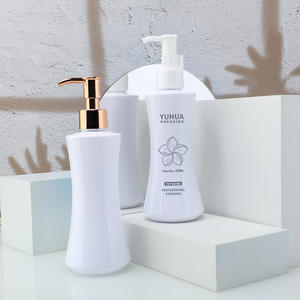 Yeni varış fabrika fiyat 200ml kozmetik plastik losyon şişesi nemlendirici cilt bakımı şampuan ile PET losyon pompa şişesi - Product Image 1