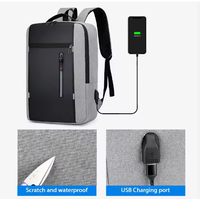 Sac à dos personnalisé pas cher pour homme, résistant à l'eau, pour le sport, les voyages, les affaires, de luxe, avec port USB, pour étudiants, pour l'école, pour ordinateur portable