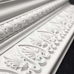 Everwall dễ dàng-to-cài đặt PU khắc góc đúc trang trí vương miện cornice cho nội thất và ngoại thất sử dụng - Product Image 2