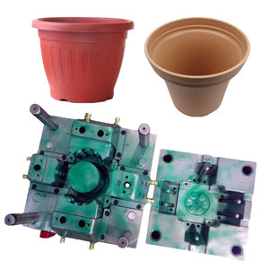 Factory Manufacturer Plastic Mold Injection Maker Plastic Plant Pot Injection Moulding Plastic Flower Pot Mould