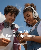 Casque sans fil supra-auriculaire dynamique avec réduction de bruit ENC, étanche, son stéréo Hi-Fi, faible latence, pour jeux, sport et voyage