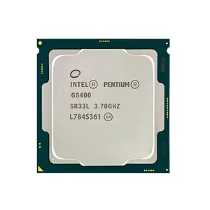 Intel Celeron G5900 3.4ghz Celeron g5400 g4400 g5500 imballaggio vassoio dual-core e processore CPU in scatola interfaccia LGA1200