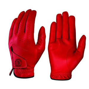 Tailles régulières Gants de golf main gauche Plus Size Fashion Design Goatskin Cabretta Leather Sports Applicable - Product Image 6