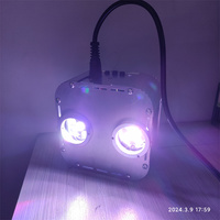 27W * 2 ports ciel étoilé fibre optique lumière RGBW scintillante RF télécommande fibre optique moteur de lumière pour plafonniers