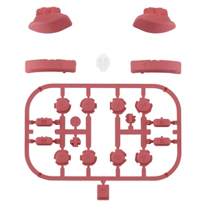 EXtremeRate Matte UV Indian Red 21in1 Button Kits for Nintendo <b>Switch</b> Button for NS <b>OLED</b> Accessories - Product Image 1