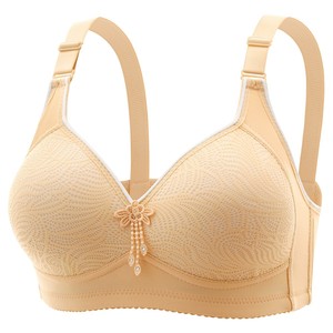 Nuovo Stile <span class=keywords><strong>Reggiseno</strong></span> Sexy in Pizzo <span class=keywords><strong>Senza</strong></span> <span class=keywords><strong>Ferretto</strong></span> Taglie Forti da Donna, <span class=keywords><strong>Reggiseno</strong></span> <span class=keywords><strong>Senza</strong></span> <span class=keywords><strong>Ferretto</strong></span> con 4 File e 3 Chiusure, Coppe Imbottite in Spugna, Lingerie per Mamme, Ingrosso - Product Image 5