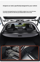 Cache-coffre rétractable pour Toyota Frontlander, panneau de séparation de coffre arrière, accessoires de décoration intérieure automobile