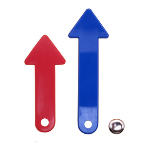 Accessoires d'horloge Aides pédagogiques scolaires Aiguilles d'horloge Aiguilles d'horloge en plastique Pointeurs en plastique de 60mm - Product Image 2