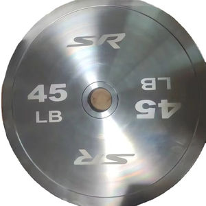 <span class=keywords><strong>Techfit</strong></span> Plaque en acier chromé Équipement de fitness pour salle de sport à domicile Plaques d'haltères - Product Image 1