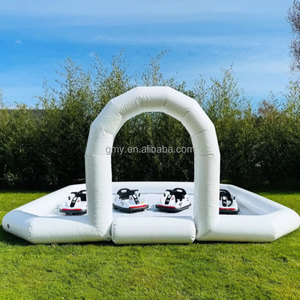 Équipement de <span class=keywords><strong>location</strong></span> <span class=keywords><strong>pour</strong></span> fêtes GMY Inflatables : Terrain de jeu gonflable blanc <span class=keywords><strong>pour</strong></span> voitures tamponneuses <span class=keywords><strong>pour</strong></span> enfants - Product Image 6