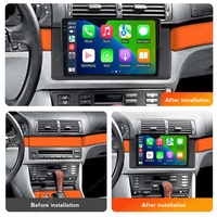 Mekede M6 M7 lecteur dvd de voiture Android QLED écran pour BMW Série 5 X5 E39 E53 autoradio gps navi wifi 4g LTE