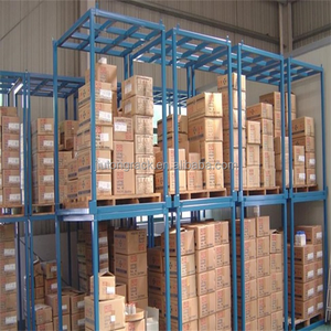 מחסן עמיד יציב מבנה פלדה stacks מתכוונן מזרן מתכת מחסנית מדפים - Product Image 4